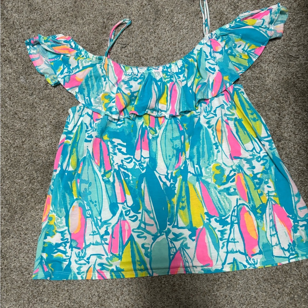Lilly Cold Shoulder Top